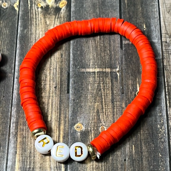 5for$10 Taylor Swift Album Inspired Swiftie Forever Bracelets 5Pc Bracelet - Picture 3 of 8